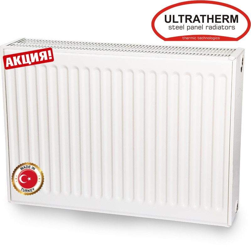 Стальные радиаторы Ultratherm 22 тип 600/700 боковое подключение (Турция) - фото 2 - id-p47279737