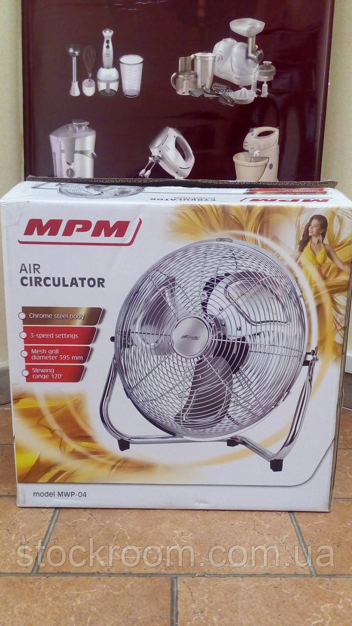 Вентилятор металлический напольный MPM MWP 04 - фото 2 - id-p526488669