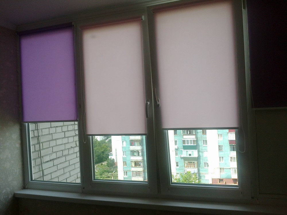 Рулонные шторы ткань Berlin Лиловый цвет 838 - фото 3 - id-p526466000