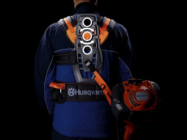 Ефективна антивібраційна система і ранцева навішування на професійних мотокосах Хускварна