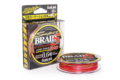 Шнур Sunline Super Braid 5 150 м #0,8 ( 8 Braid)