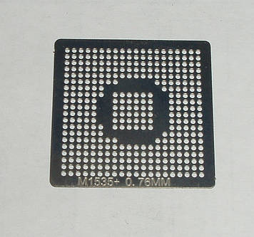 BGA шаблони ATI 0.76 mm M1535+ трафарети для реболлу реболінг-набір відновлення паяння ремонт прямого нагрівання