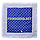 Літній конверт-ковдру на виписку 73х73 з атласним бантом верх низ бавовна утеплювач синтепон 3591 Синій, фото 5