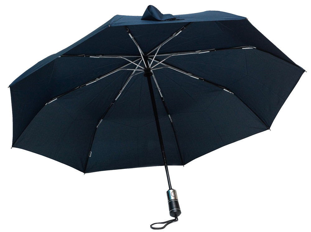 Стильный мужской зонт 3116/ A6 blue - фото 2 - id-p526534384