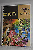 Жива карта кольорів муліне СХС (із зразками)