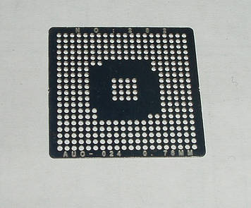 BGA шаблони INTEL No282 0.76 mm AUO-024 трафарети для реболлу реболінг-набір відновлення паяння ремонт прямог