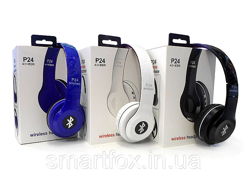 Блютус навушники BT-P24 MP3+FM