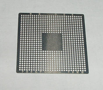 BGA шаблони INTEL No028 0.76 mm 754CPU трафарети для реболлу реболінг-набір відновлення паяння