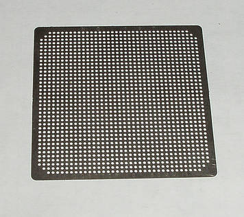 BGA шаблони INTEL No197 0.6 mm QG5000P (QG500P/QC5000P) трафарети шаблони для реболлу реболінг-набір відновлено