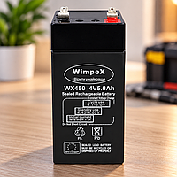 Свинцово-кислотный аккумулятор Wimpex WX 450 4V 5Ah AGM/SLA