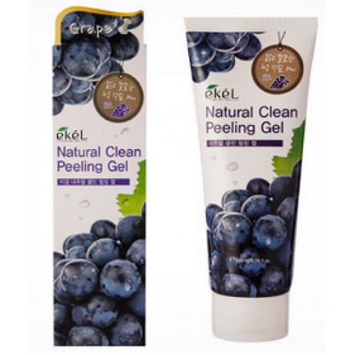 Пілінг-скатка з екстрактом чорного винограду Ekel Grape Natural Clean Peeling Gel 180ml
