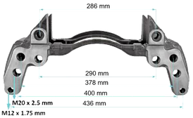Скоба супорту SN7041/K001654 Туреччина