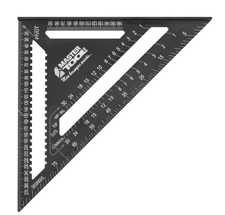 Угольник плотника MASTERTOOL SWANSON 300 мм (30-3519) 4655955