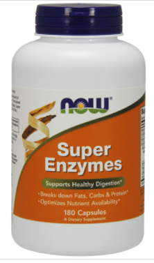 Ферменти Ензими Now Foods Super Enzymes Caps 180