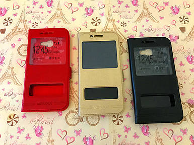 Шкіряний чохол-книжка Momax для Samsung Galaxy A3 2017 Duos SM-A320 (3 кольори)