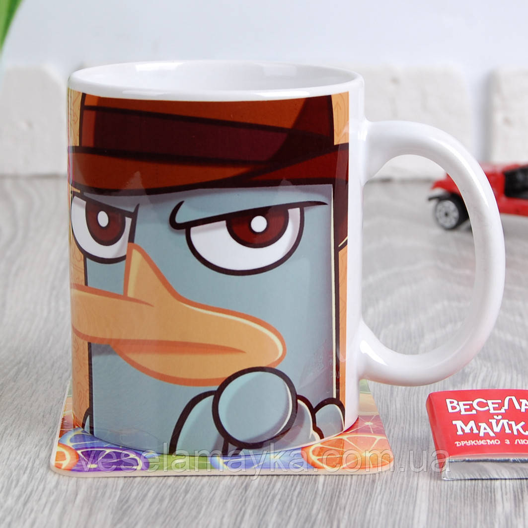 Чашка Перрі Качконос ("Фінес і Ферб"), фото 1