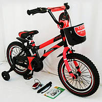 Детский Велосипед 16 "HAMMER" S500 Черно-Красный
