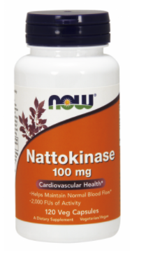 Наттокиназа Now Foods Nattokinase 100mg 120 vcaps