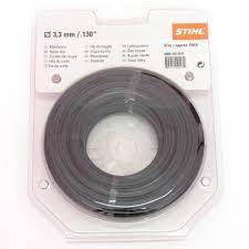 Косильна струна Stihl, діаметром 3,3 мм х 6.8 м. Кругла