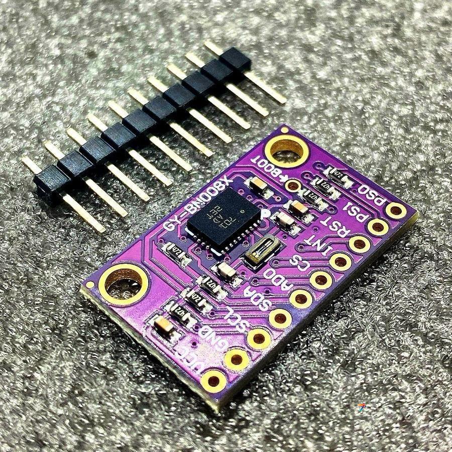BNO080 Sensor Module 9-осьовий модуль сенсора AHRS, I2C (за замовчуванням): до 400 кГц, SPI: до 3 МГц, UART: 3 Мбіт/с, UART-RVC, фото 1
