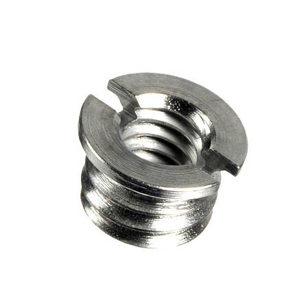 Адаптер-перехідник із різі 1/4" на 3/8" для трипода, монопода..., фото 1