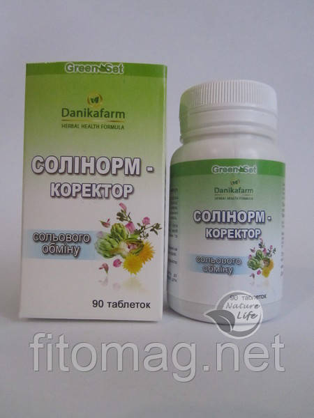 Солінорм — Коректор сольового обміну  з мареною красильною No90т