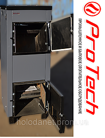 Котел твердопаливний Protech TTП-15 Lux з плитою й охолоджуваними колосниками тривалого горіння