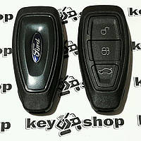 Корпус смарт ключа для FORD Fiesta, Focus, Kuga, Mondeo, C-Max (Форд), 3 кнопки, тип 1