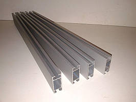 Алюмінієвий профіль — горизонтальний алюмінієвий профіль для торгового 2721 (T1448) 40 x 16