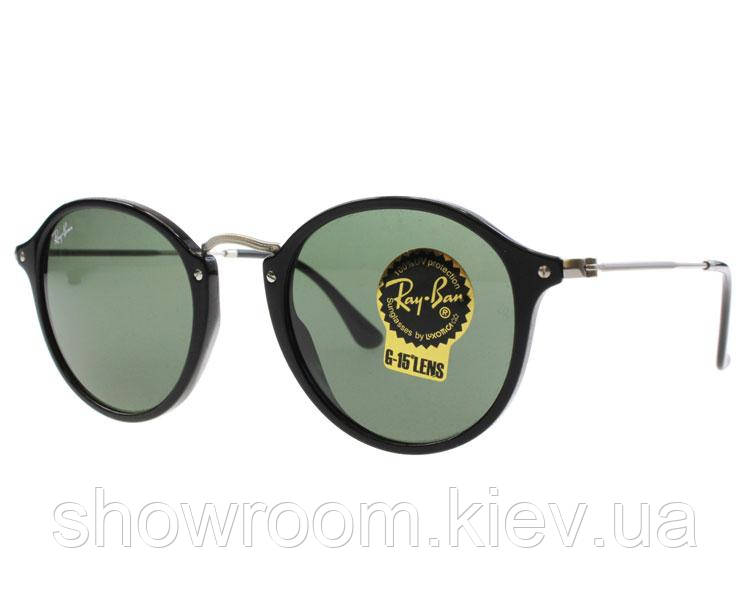 Жіночі сонцезахисні окуляри в стилі Ray Ban 2447 901 black Lux
