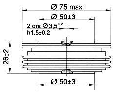 Діод Д253-1000-22