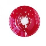 Тарілка обідня Luminarc Red Dream кругла з бортом d26 см склокераміка (9674)