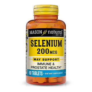 Mason Natural Selenium 200 mcg, 60 таблеток CN10965 SP