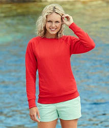 Жіночий світшот Lightweight raglan sweat lady-fit, бавовна