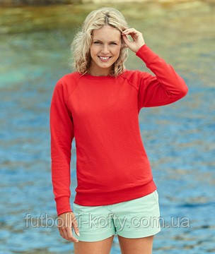 Жіночий світшот Lightweight raglan sweat lady-fit, бавовна