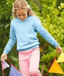 Світшот дитячий светр бавовняний Fruit of the Loom