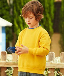 Дитячий светр світшот преміум Fruit of the loom