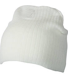 Вязана шапка трикотажна Myrtle Beach MWHT Білий