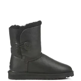 UGG Bailey ZiP. Button Leather Black 37 розмір