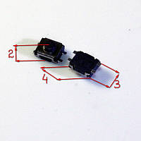 Кнопка SMD 4 PIN 3*4*2 3x4x2 мм