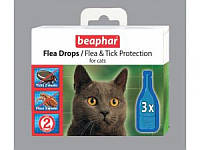 Flea Drops капли против блох и клещей для кошек Beaphar