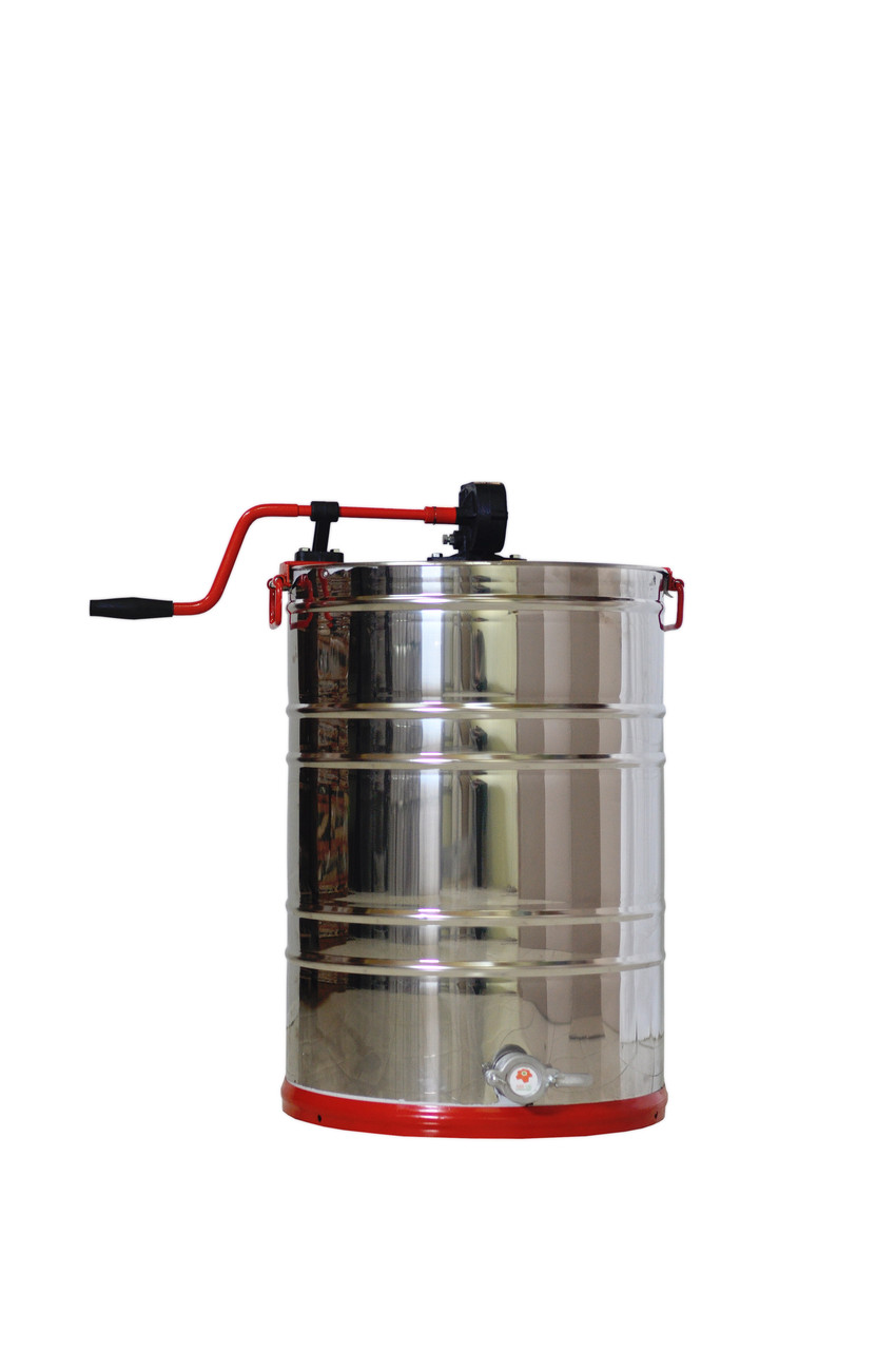 Мідогонка 4-х рамкова поворотна. Бак, деталі ротора та касети зварні неіржавкі, фото 1