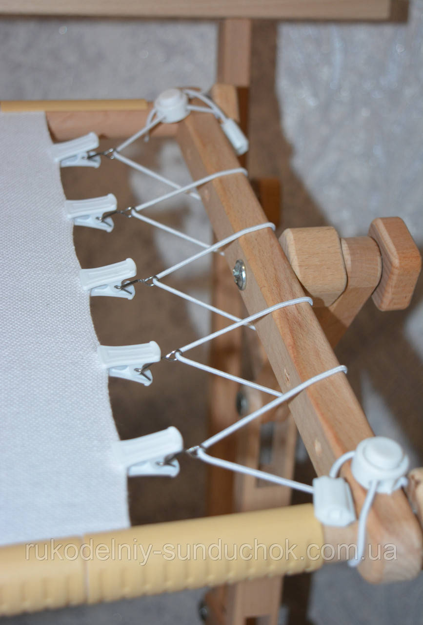Боковая натяжка канвы для пялец-рамок и станков для вышивания - фото 3 - id-p526994201