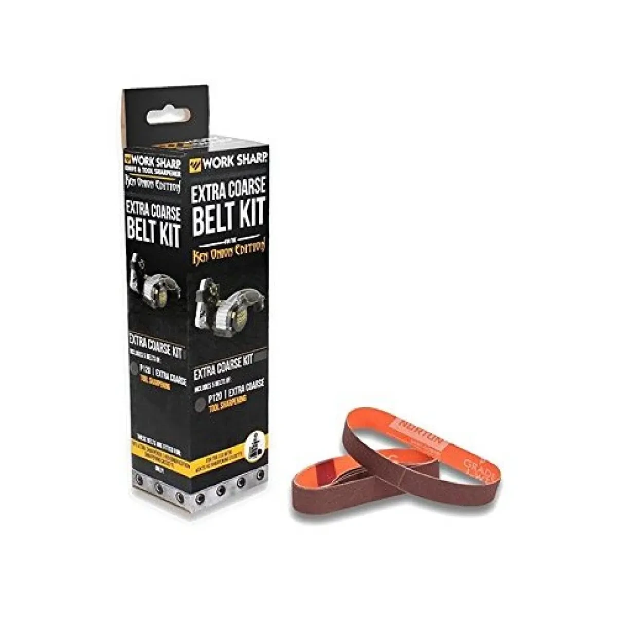 Work Sharp Набор сменных ремней 5 шт P120 EXTRA-COARSE for the Ken Onion Edition Knife & Tool, фото 1