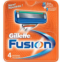 Gillette Fusion леза для гоління, 4 шт.