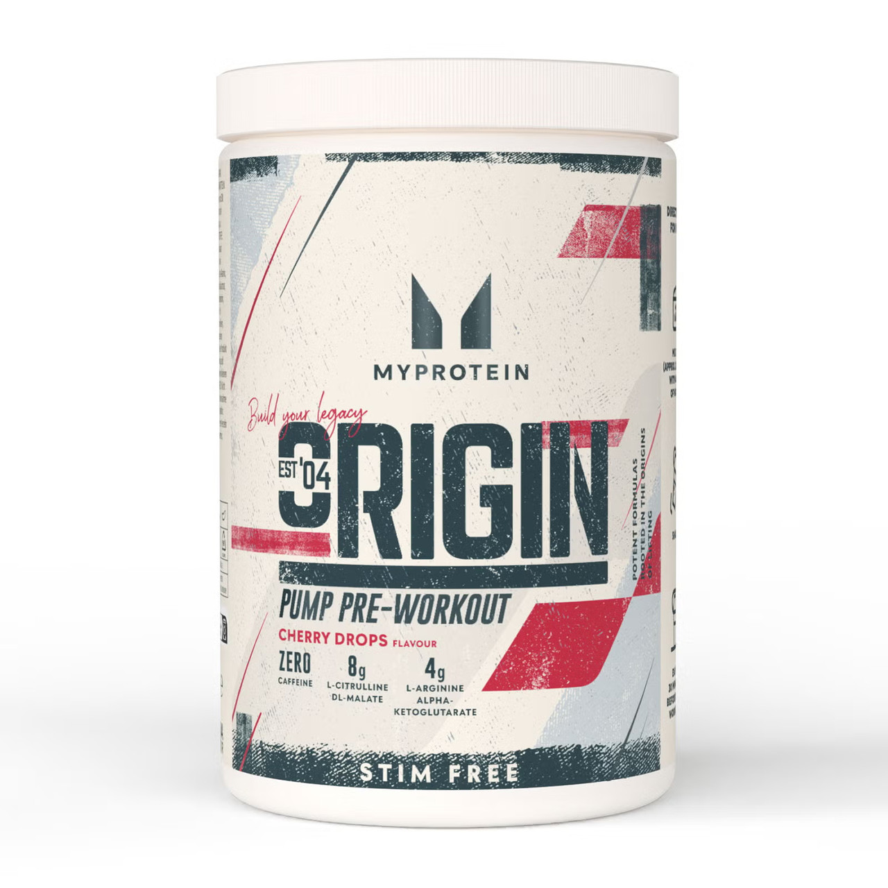 Origin Pre Workout Stim-Free Sour - 30 serv Cherry Drops, фото 1