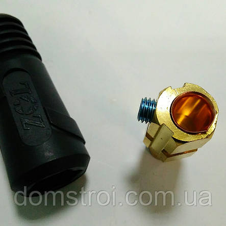 Штекер кабельний (Байонет "Папа") 35-50 мм, фото 2