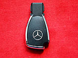 Ключ Mercedes Vito, Sprinter W210, W210, корпус для переділки в ХРОМ, фото 3