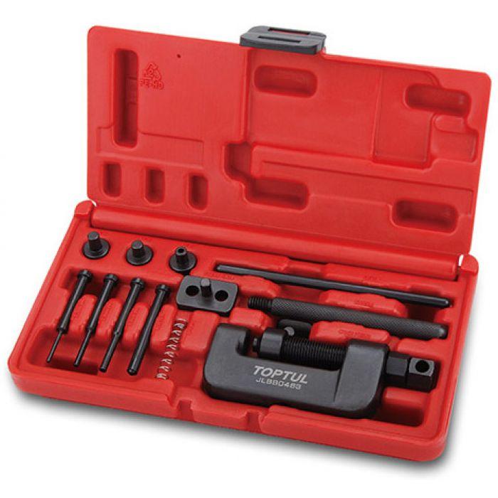 Набір для розбирання мотоциклетної ланцюга 13ед. Toptul JGAI1304 (Тайвань), фото 1