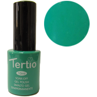 TERTIO гель - лак № 027 ( темный зеленый чай) 10 мл - фото 1 - id-p527122245